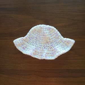 Hand Crocheted Baby Toddler Sun Hat
